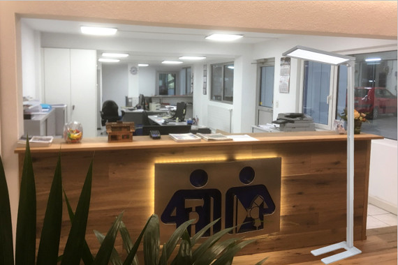 LED Büro Stehleuchten Stehlampen Computer Arbeitsplatz Beleuchtung