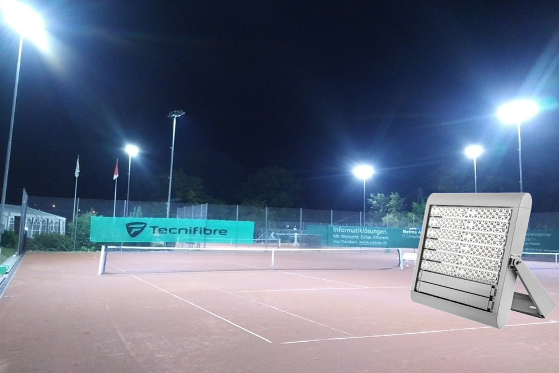 LED Beleuchtung Tennis Outdoor im Freien